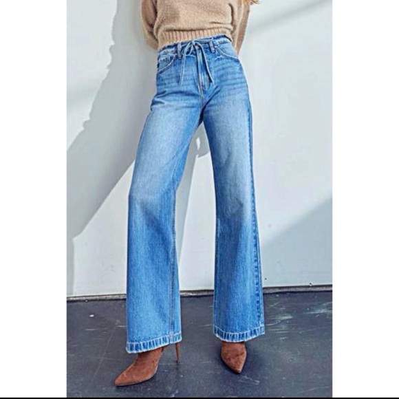 KanCan Denim - KANCAN 90’s Ultra Hi Rise Wide Leg Jeans
